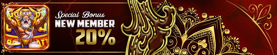 Bonus New Member 20%