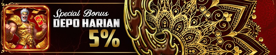 Bonus Deposit Harian 5%